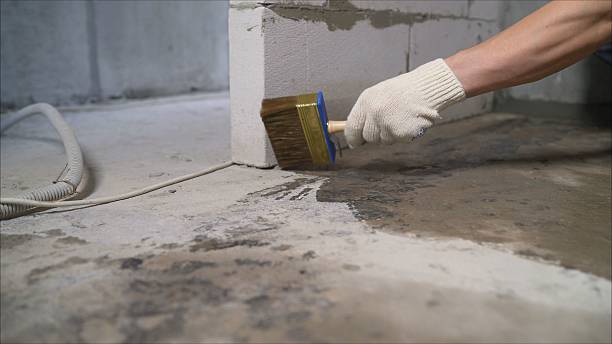 SJ Waterproofing Pros Waterproofing coverage map for New Knoxville, OH and surrounding area